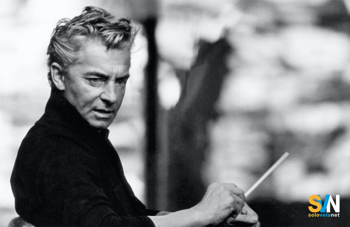Herbert von Karajan, direttore d'orchestrra e velista, nel mare trovava il suo equilibrio