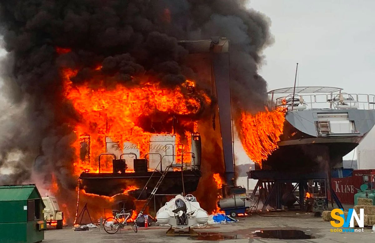 Le conseguenze di un danni a una batteria al litio spesso sono l'incendio