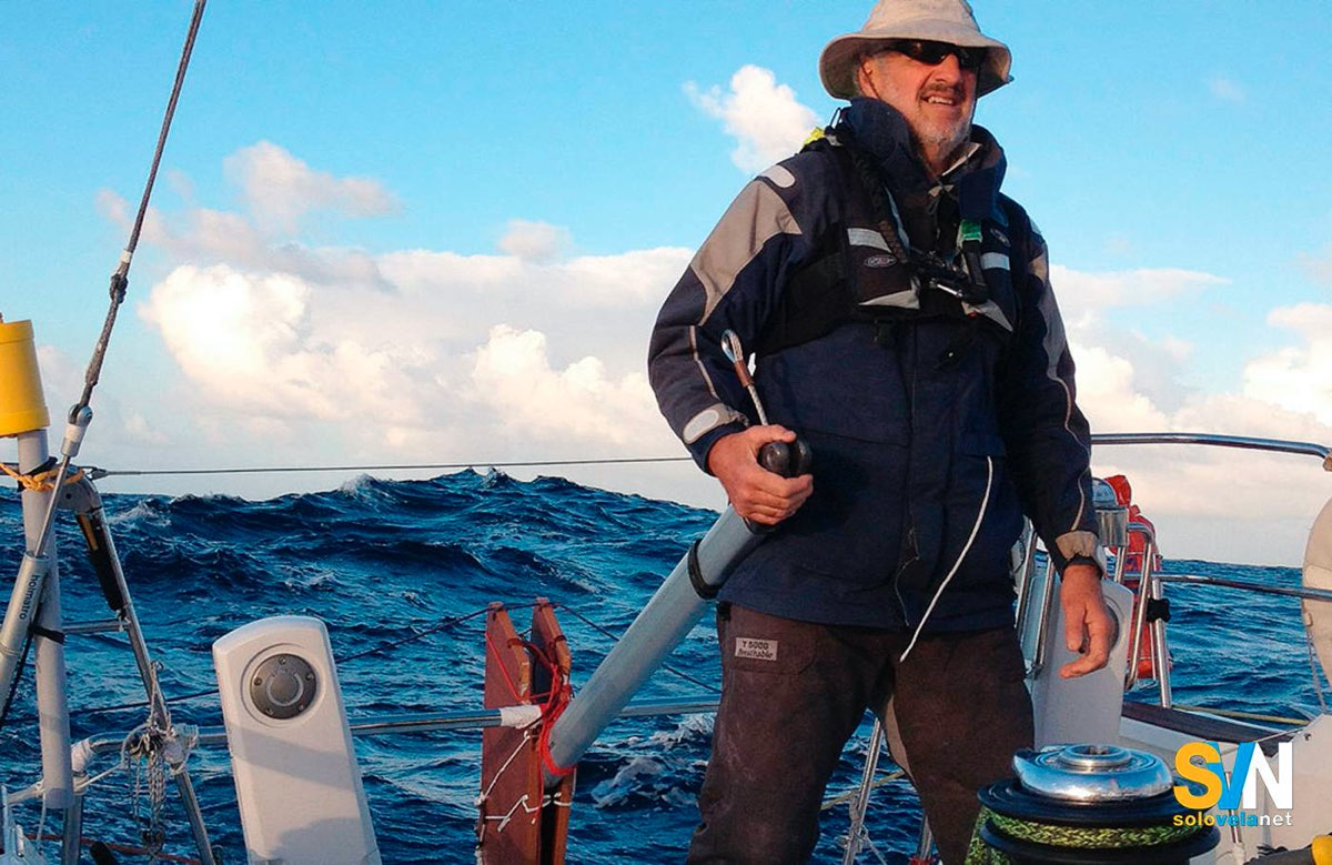 Peter Rutter, armatore e skipper del Quokka, il Grand Soelil 43 che ha perso il timone in Atlantico