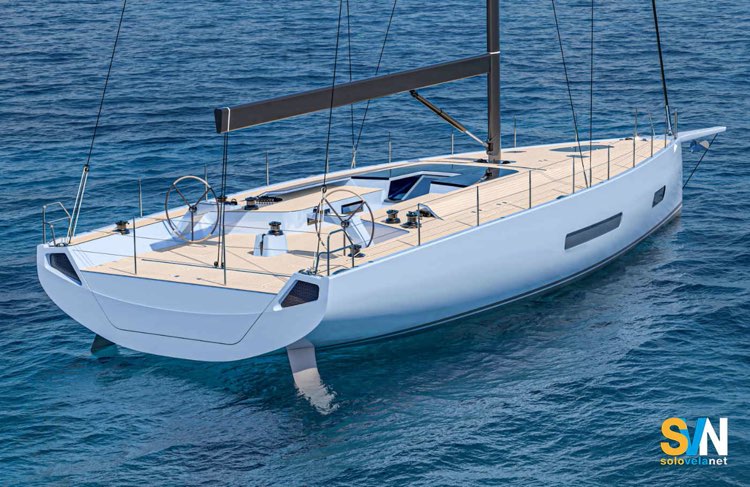 Uno degli ultimi disegni di Ceccarelli, il Mylius 60