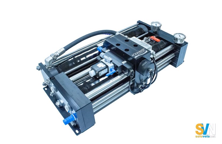 L'Aquabase della SLCE è un dissaltore piuttosto diffuso. IN fotografia la versione da 65lt