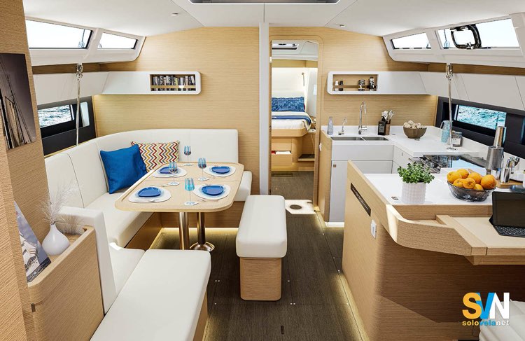 Sun Odyssey 455, il salone