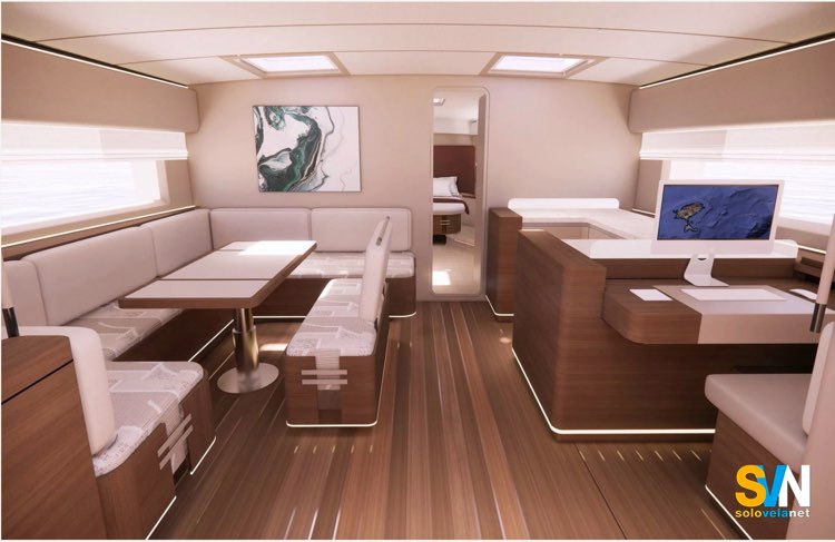 Elan SIxty Five, gli interni sono molto classici. Ora Elan dovrà dimostrare di essere all'altezza di fare degli interni in grado di competere con i grandi nomei del segmento premium