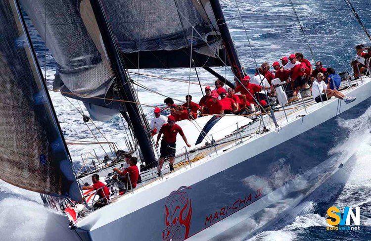 Mari-Cha_IV, disegnata da Philippe Briand. Barca che ha detenuto il record di traversata atlantica per dodici anni