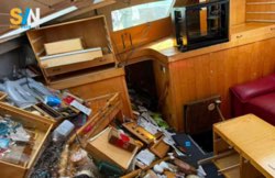 Rapinata e vandalizzata la barca dell’attivista cinese Zhai Mo