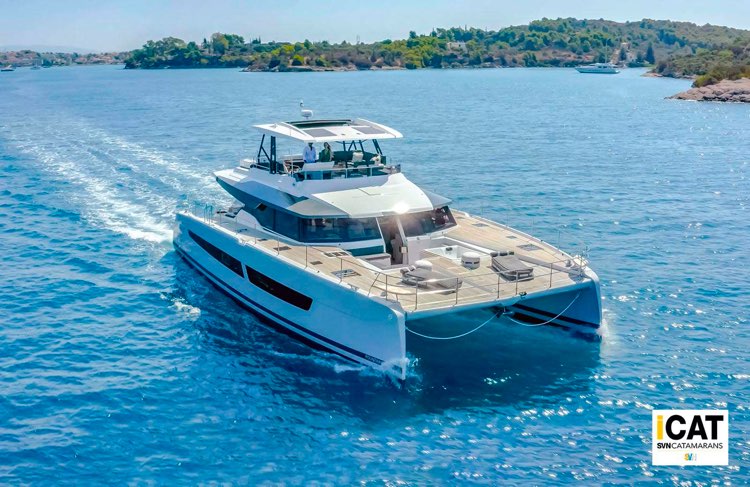 Power 67, cat che deriva dall’Alegria 67 , sono catamarani della Fountaine Pajot