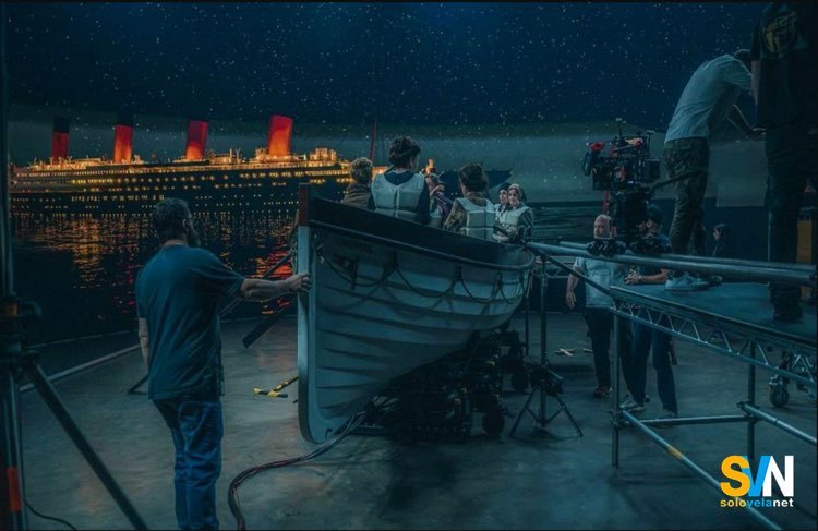 Il back stage di Titanic Sinks Tonight