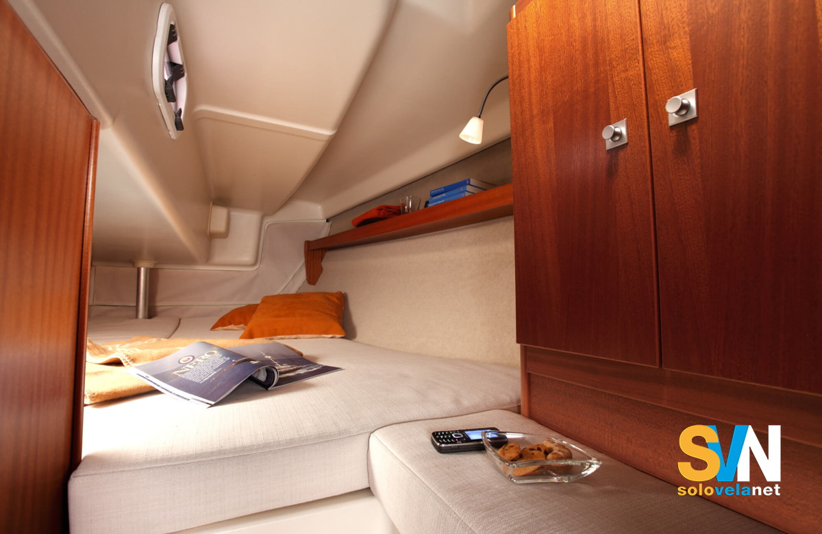 La cabina di poppa del Dehler 29