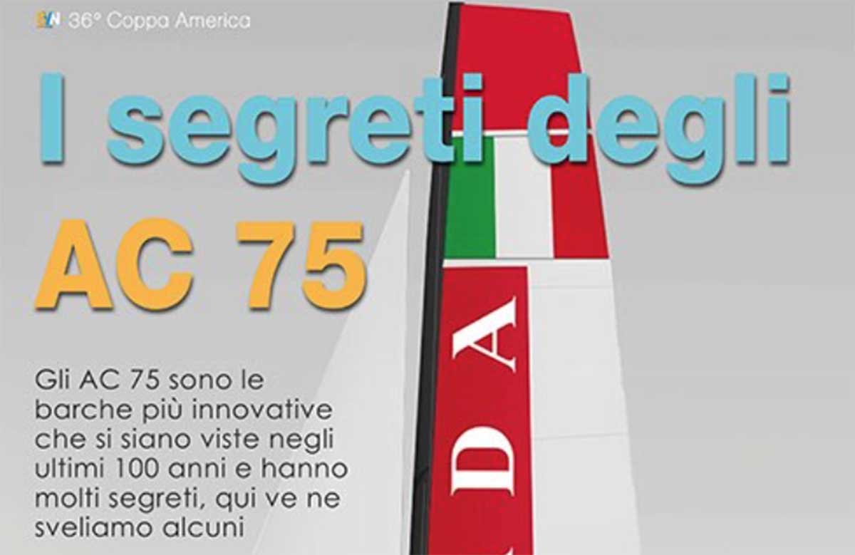 I segreti degli AC 75, le barche di Coppa America