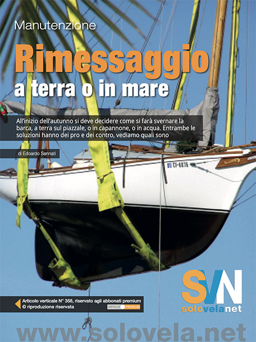 Rimessaggio barca: cosa fare a fine stagione, in acqua o a terra