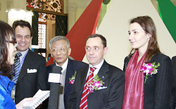 Sono state quattordici le aziende italiane presenti al salone di Shanghai
