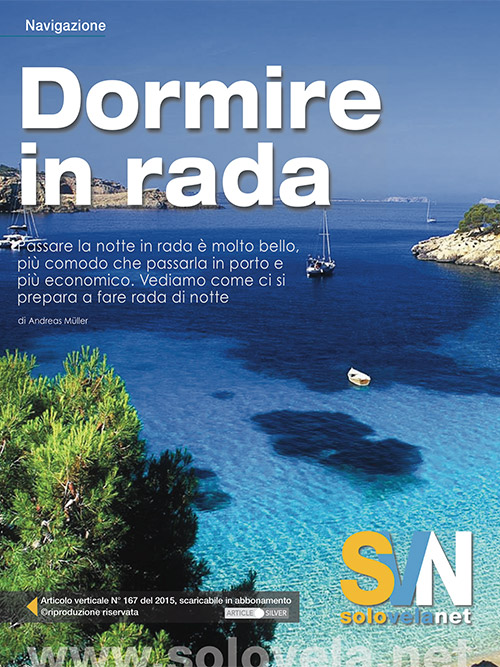 Come preparare la barca per dormire in rada
