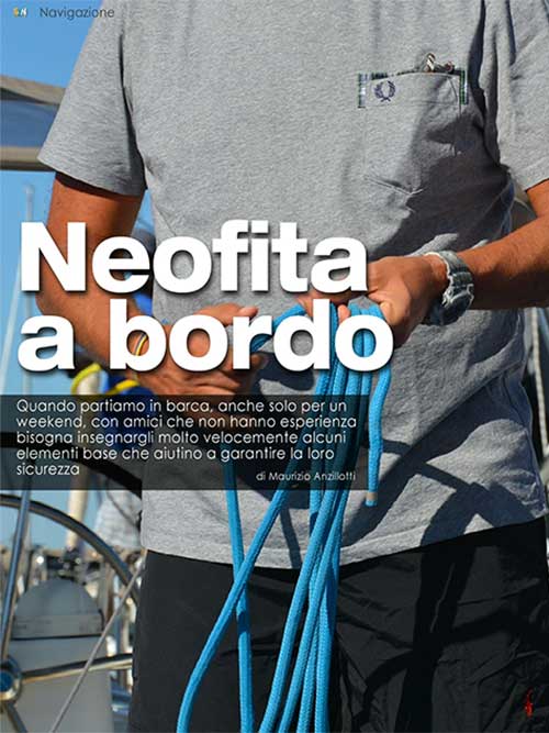 Neofita a bordo