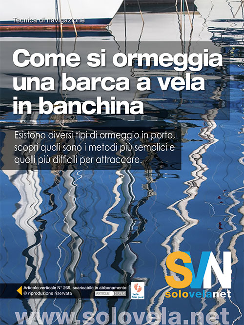 Come si ormeggia una barca a vela