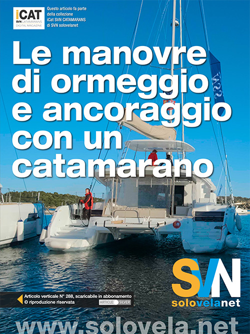 Le manovre di ormeggio e ancoraggio con un catamarano