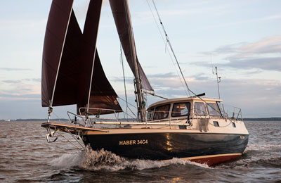 Haber 34 C4 in navigazione