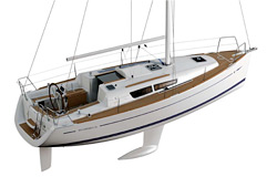 Il Sun Odyssey 33i, presentato in anteprima al salone di Dusseldorf