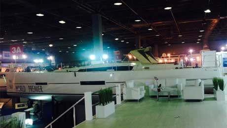 Il Dufour 560 GL in mostra al salone di Istanbul