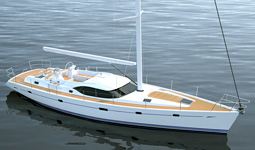 Il disegno dell'Oyster 575