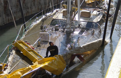 Polina Star III, fasi di recupero