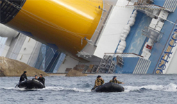 Concordia: svuotati i primi tre serbatoi di poppa