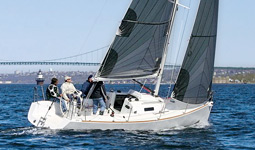 Il J-95 in navigazione