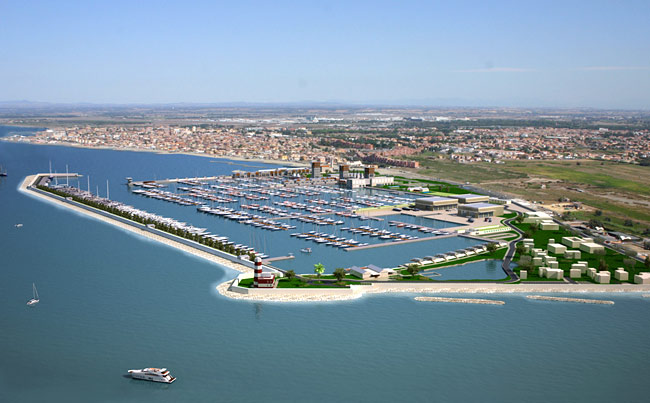 Il disegno del nuovo Porto della Concordia