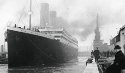 Il Titanic in porto