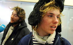 Jare Andhoy e Samuel Massie, i superstiti della spesizione Wild Viking