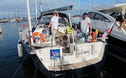 Un Delphia esposto al Wind & Water Boat Show