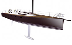Un rendering del Baltic 45 Custom