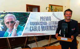 Mura ritira il premio Carlo Marincovich
