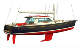 Surfari 53, il deck house made in USA 