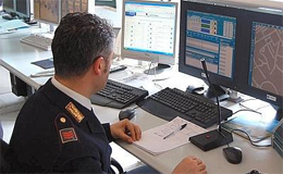 Un ufficio della Polizia Postale