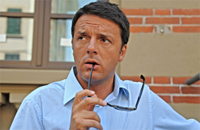 Il Primo ministro Matteo Renzi