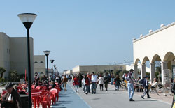 L'area interna del porto turistico di Ostia