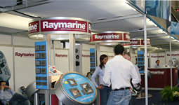 Stand Raymarine al Salone di Genova
