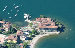 Scorcio di Lierna vista dall'alto