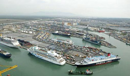 Il porto di Livorno
