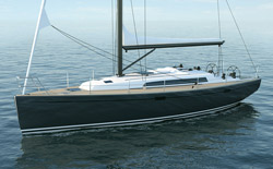 Il disegno del nuovo Salona 38