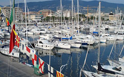Il porto turistico di Chiavari