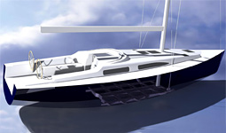 Il rendering del nuovo Salona 44
