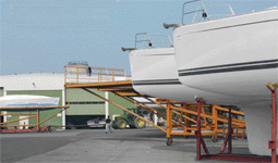 Il cantiere Hanse, a Greifswald