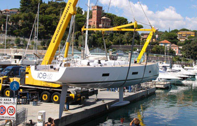 Il primo Ice Yachts 62 è in acqua 
