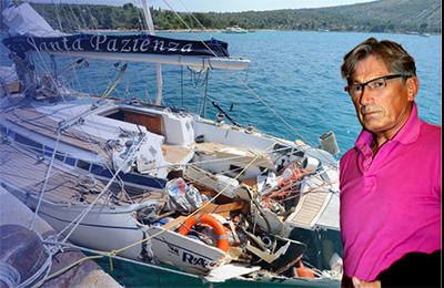 Il Santa Pazienza e di lato Tomislav Horvatincic