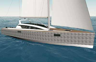 Ovni 46 Evolution, il rendering