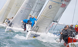 Italiani subito protagonisti nella prima giornata di regate