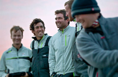 Al centro Mark Towill e Charlie Enright