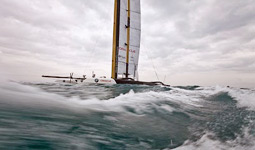 Bmw Oracle in navigazione a Valencia