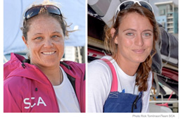 Sally Barkow e Justine Mettraux